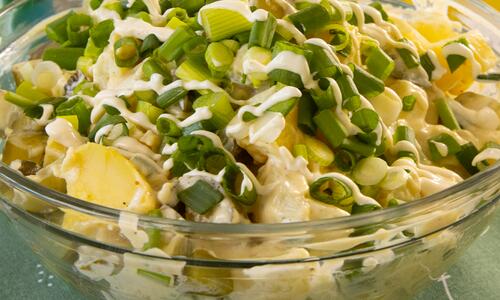Картофена салата с Cremio за готвене 