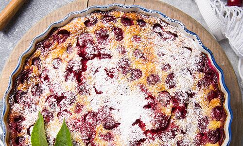 Черешово клафути