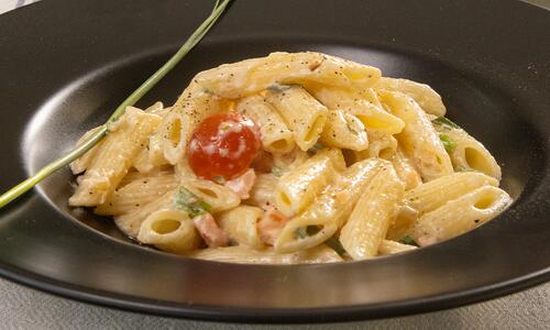 Pasta with Smoked Salmon and Vodka