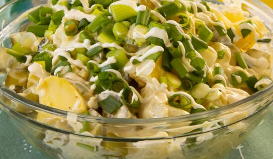 Картофена салата с Cremio за готвене 
