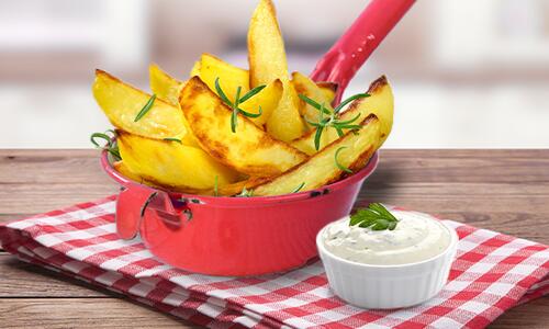 Печени картофи с розмарин