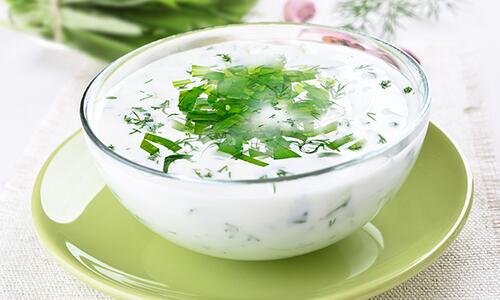 Tarator with Wild Garlic (Ramsons)