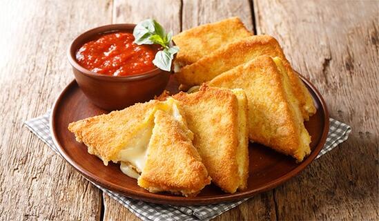 Fried cheese