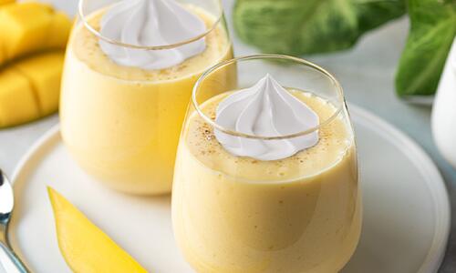 Манго със сладкарски крем