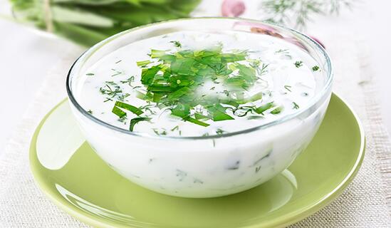 Tarator with Wild Garlic (Ramsons)