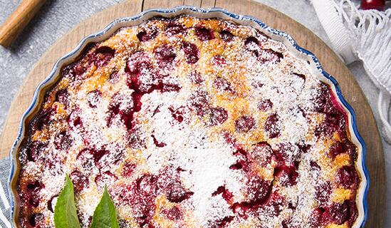 Черешово клафути