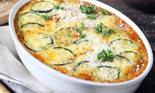 Запеканка от картофи и тиквички