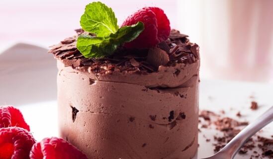 Шоколадов крем с плодове