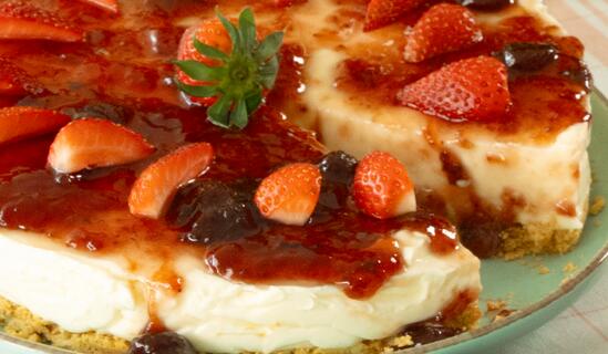 Ягодов чийзкейк