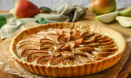 Лесен тарт с круши