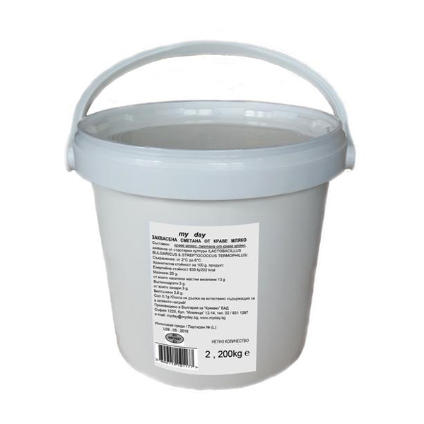 Цедено кисело мляко MY DAY 10%, 2,2kg ℮