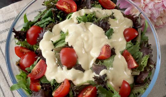 Дресинг за салата с готварски крем Cremio