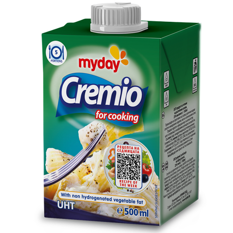 MY DAY Cremio за готвене 25%, 500ml ℮