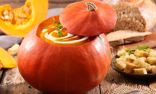 Бърза крем супа от тиква