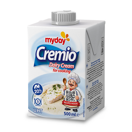 Сметана за готвене MY DAY Cremio 20% животинска мазнина