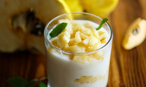 Мус с дюля и крем Cremio 